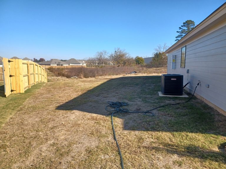 Pre-Construction - Stoneybrook Fence